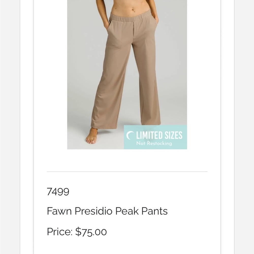 NEW ZYIA pants sz XL (12)